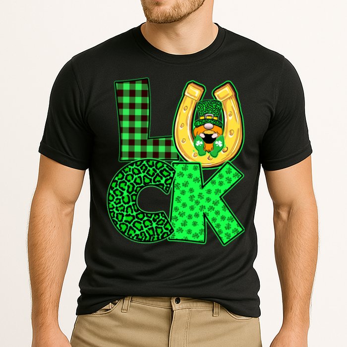 Luck St Patricks Day Lucky Leprechaun Cute Cooling Performance Crew T-Shirt