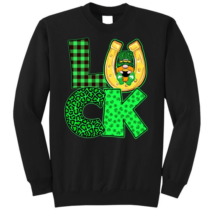 Luck St Patricks Day Lucky Leprechaun Cute Sweatshirt