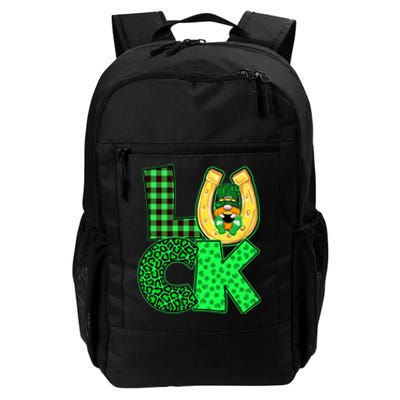 Luck St Patricks Day Lucky Leprechaun Cute Daily Commute Backpack