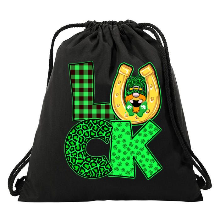 Luck St Patricks Day Lucky Leprechaun Cute Drawstring Bag