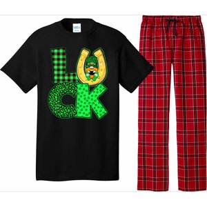 Luck St Patricks Day Lucky Leprechaun Cute Pajama Set