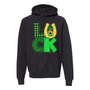 Luck St Patricks Day Lucky Leprechaun Cute Premium Hoodie