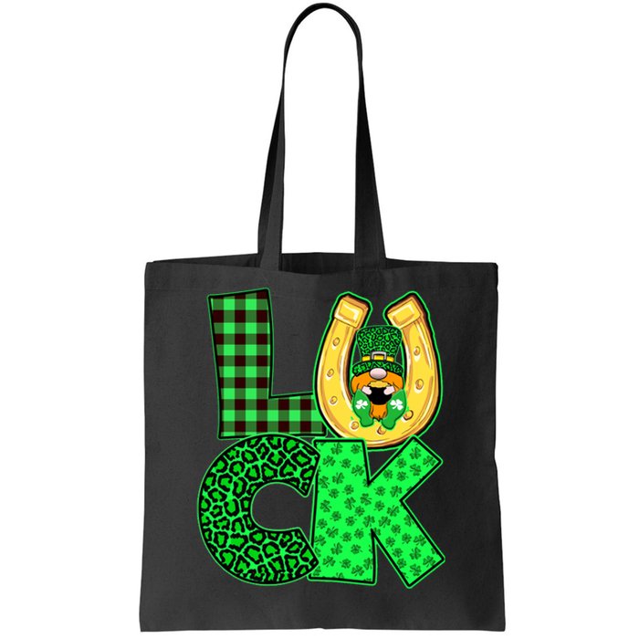 Luck St Patricks Day Lucky Leprechaun Cute Tote Bag