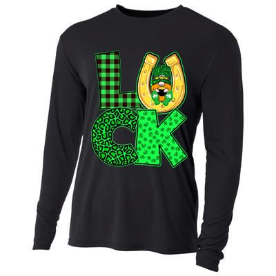 Luck St Patricks Day Lucky Leprechaun Cute Cooling Performance Long Sleeve Crew