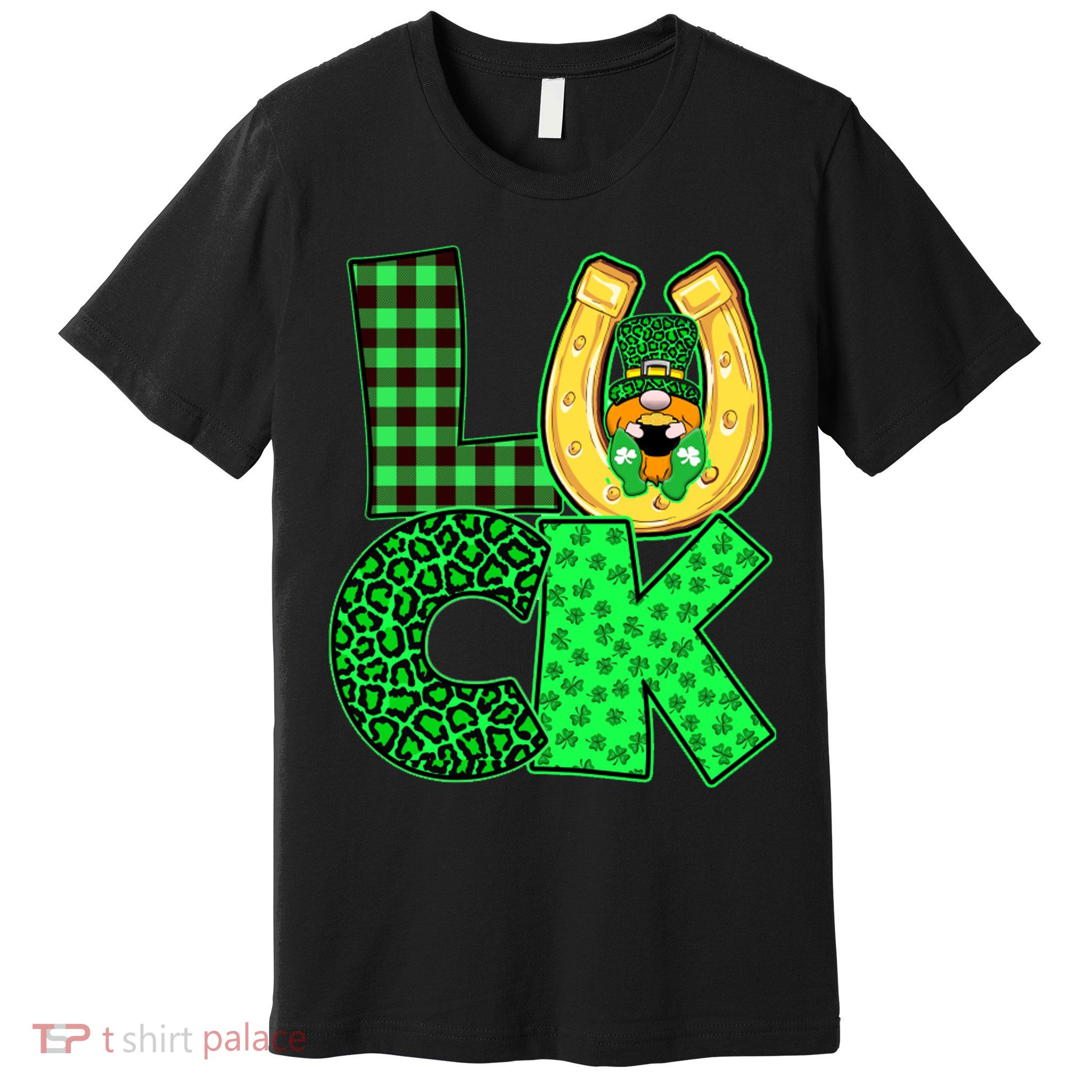 Luck St Patricks Day Lucky Leprechaun Cute Premium T-Shirt