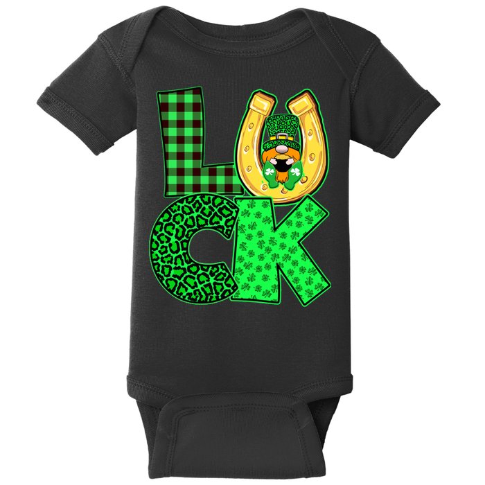 Luck St Patricks Day Lucky Leprechaun Cute Baby Bodysuit