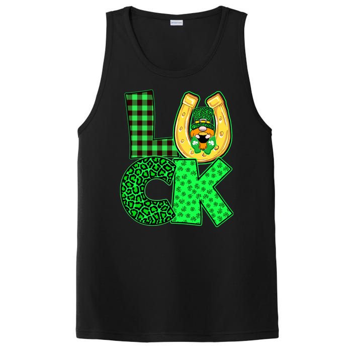 Luck St Patricks Day Lucky Leprechaun Cute PosiCharge Competitor Tank