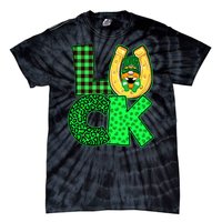 Luck St Patricks Day Lucky Leprechaun Cute Tie-Dye T-Shirt