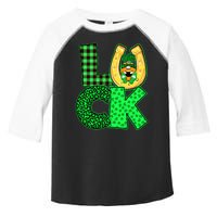 Luck St Patricks Day Lucky Leprechaun Cute Toddler Fine Jersey T-Shirt