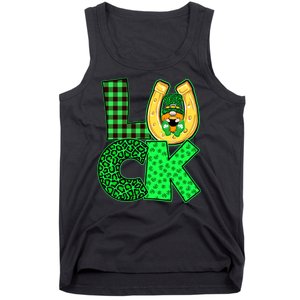 Luck St Patricks Day Lucky Leprechaun Cute Tank Top