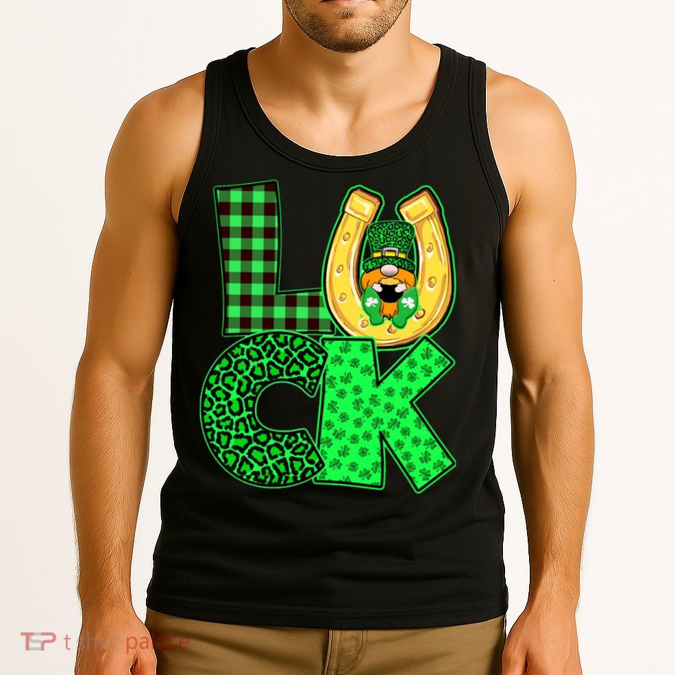 Luck St Patricks Day Lucky Leprechaun Cute Tank Top