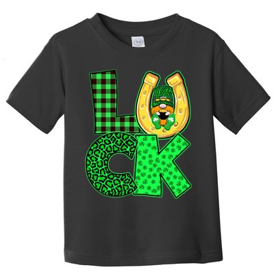 Luck St Patricks Day Lucky Leprechaun Cute Toddler T-Shirt
