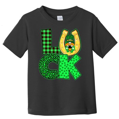 Luck St Patricks Day Lucky Leprechaun Cute Toddler T-Shirt