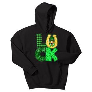 Luck St Patricks Day Lucky Leprechaun Cute Kids Hoodie