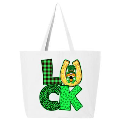 Luck St Patricks Day Lucky Leprechaun Cute 25L Jumbo Tote