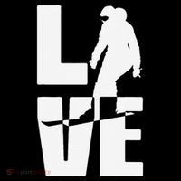 Love Skiing Powder Seeker Ski Fan Skiing Lover Women's V-Neck T-Shirt
