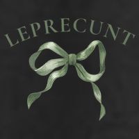 LEPRECUNT St. Patricks 'S Leprecunt Cotteque Irish Bow 7 Panel Mesh Trucker Snapback Hat