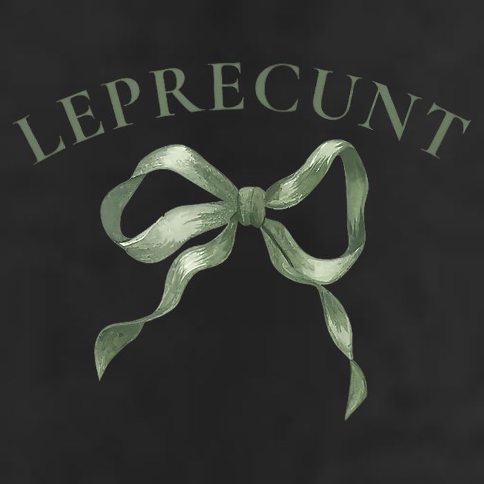 LEPRECUNT St. Patricks 'S Leprecunt Cotteque Irish Bow 7 Panel Mesh Trucker Snapback Hat