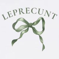 LEPRECUNT St. Patricks 'S Leprecunt Cotteque Irish Bow Cooling Performance Crew T-Shirt