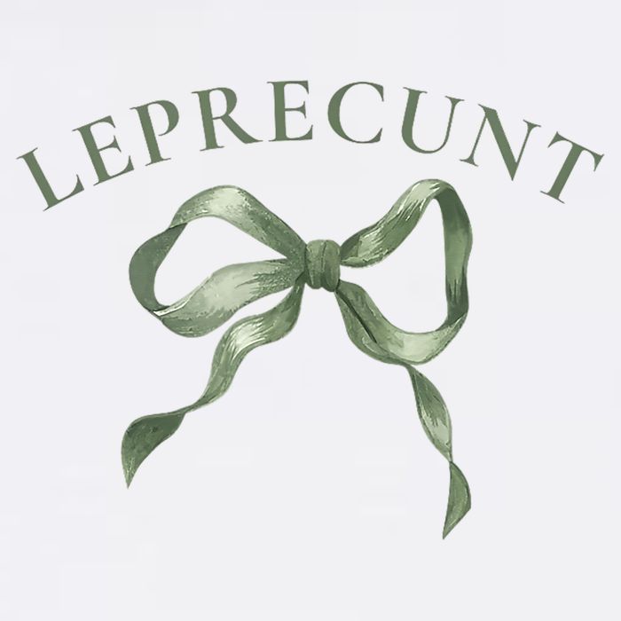 LEPRECUNT St. Patricks 'S Leprecunt Cotteque Irish Bow Cooling Performance Crew T-Shirt