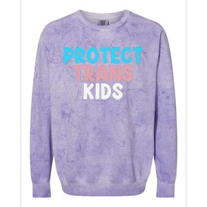 Lgbt Support Protect Transg  Lgbt Pride Colorblast Crewneck Sweatshirt