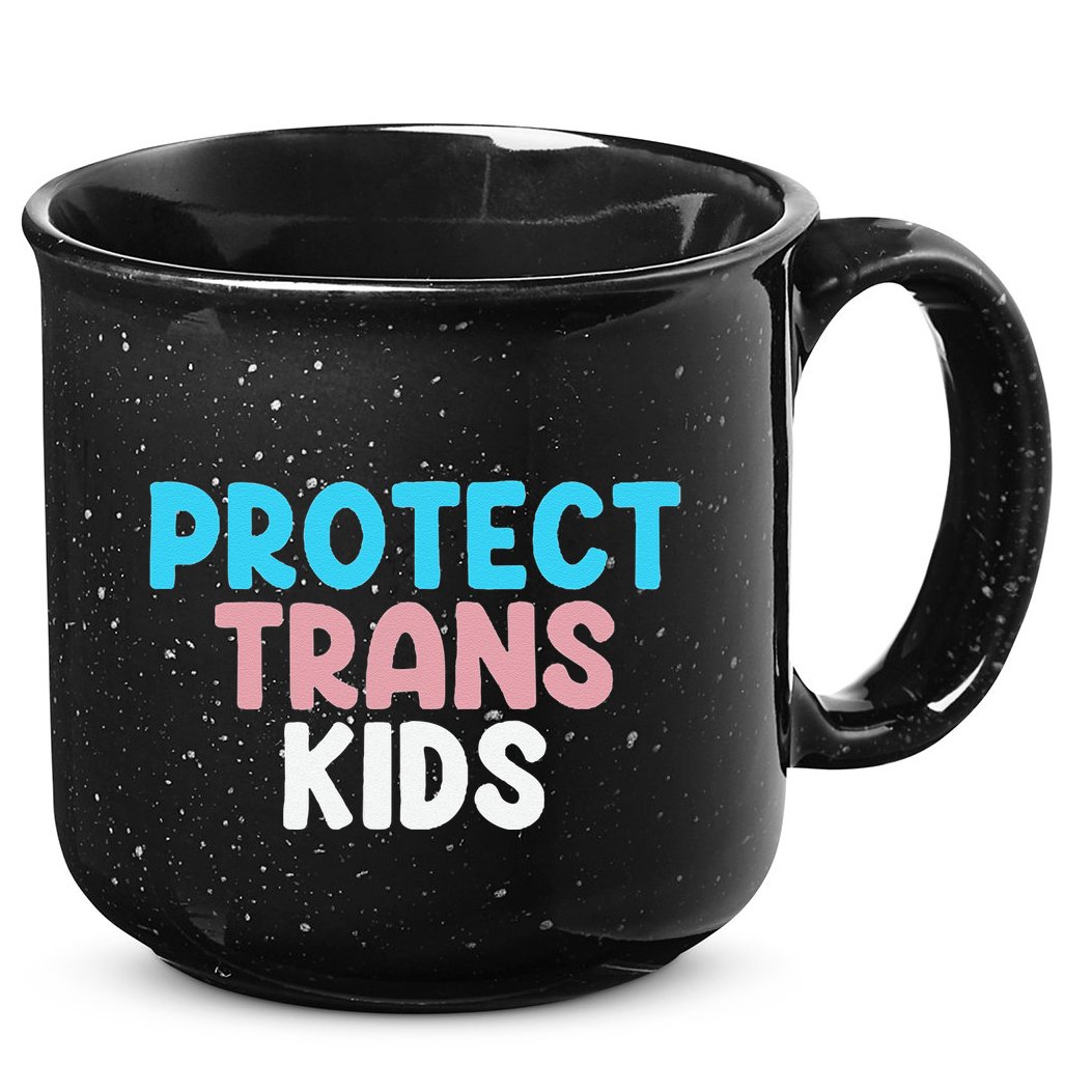Lgbt Support Protect Transg  Lgbt Pride 15oz Campfire Ceramic Mug