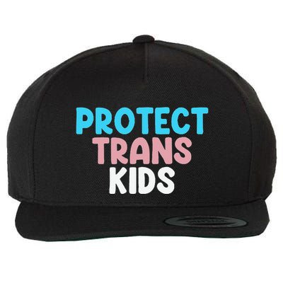 Lgbt Support Protect Transg  Lgbt Pride Wool Snapback Cap