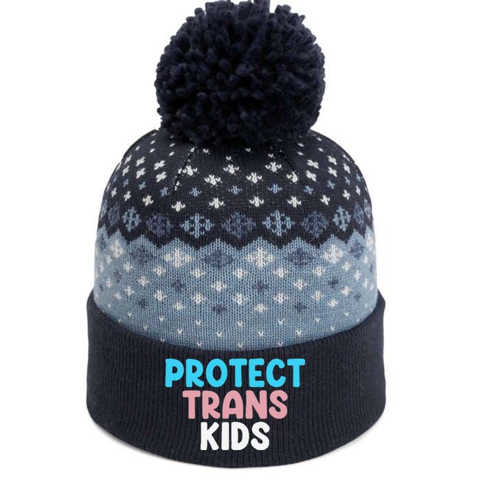 Lgbt Support Protect Transg  Lgbt Pride The Baniff Cuffed Pom Beanie