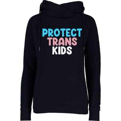 Lgbt Support Protect Transg  Lgbt Pride Womens Funnel Neck Pullover Hood