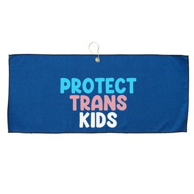 Lgbt Support Protect Transg  Lgbt Pride Large Microfiber Waffle Golf Towel