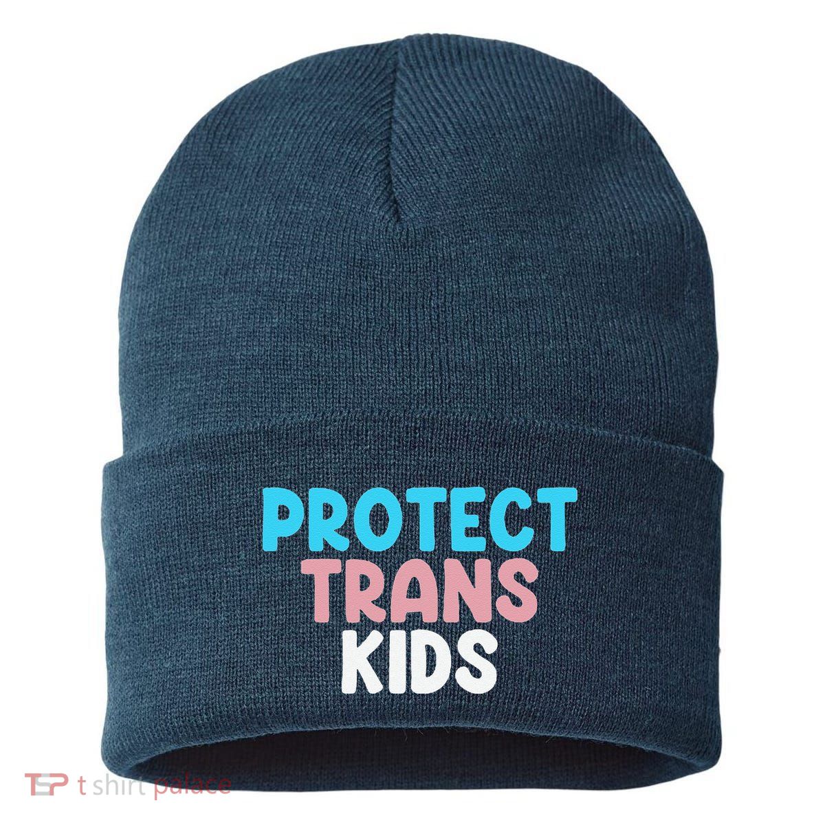 Lgbt Support Protect Transg  Lgbt Pride Sustainable Knit Beanie