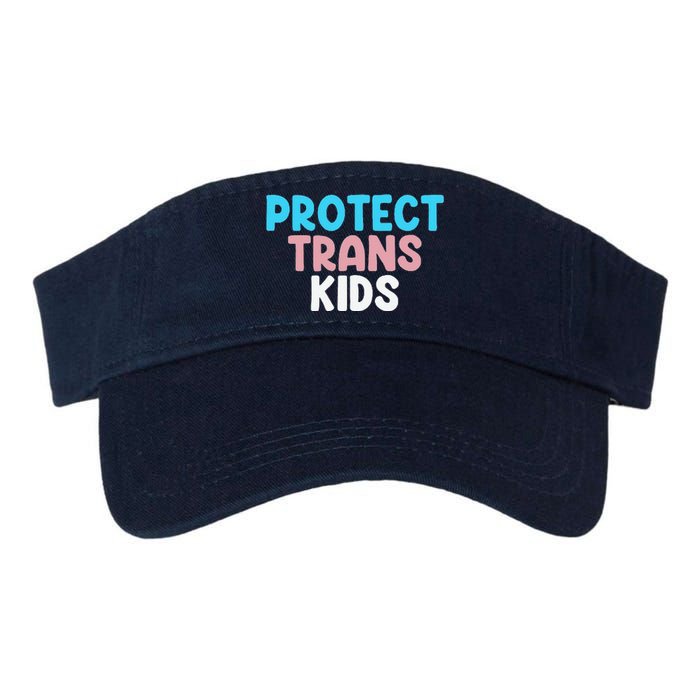 Lgbt Support Protect Transg  Lgbt Pride Valucap Bio-Washed Visor