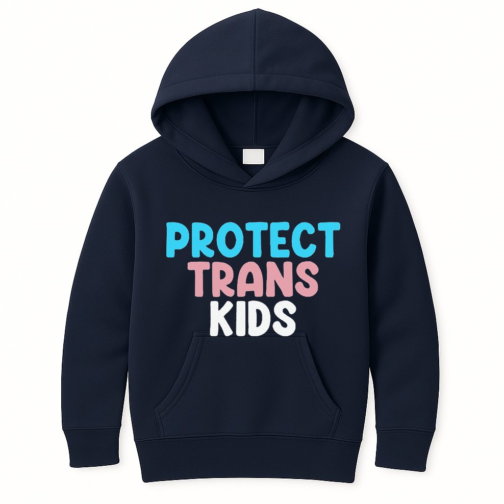 Lgbt Support Protect Transg  Lgbt Pride Kids Hoodie