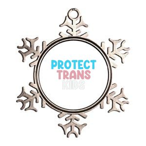 Lgbt Support Protect Transg  Lgbt Pride Metallic Star Ornament