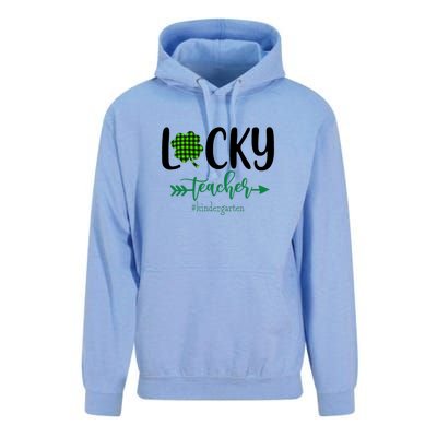 Lucky St Patrick's Day Teacher Kindergaten Gifts Teacher Unisex Surf Hoodie