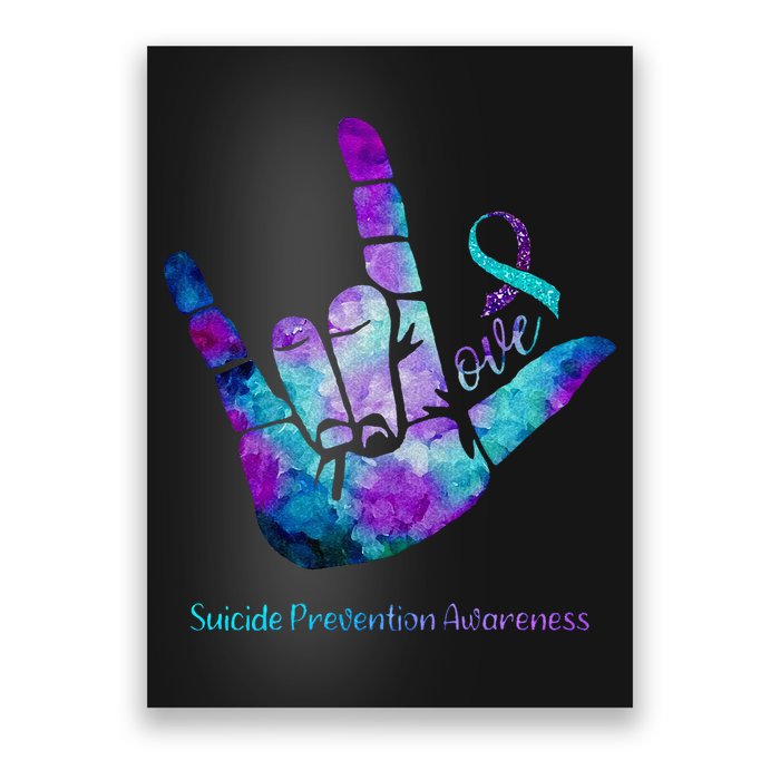 Love Suicide Prevention Awareness Poster