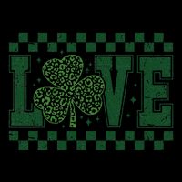 Love St. PatrickS Day Leopard Shamrock Irish 16 in Basic Backpack