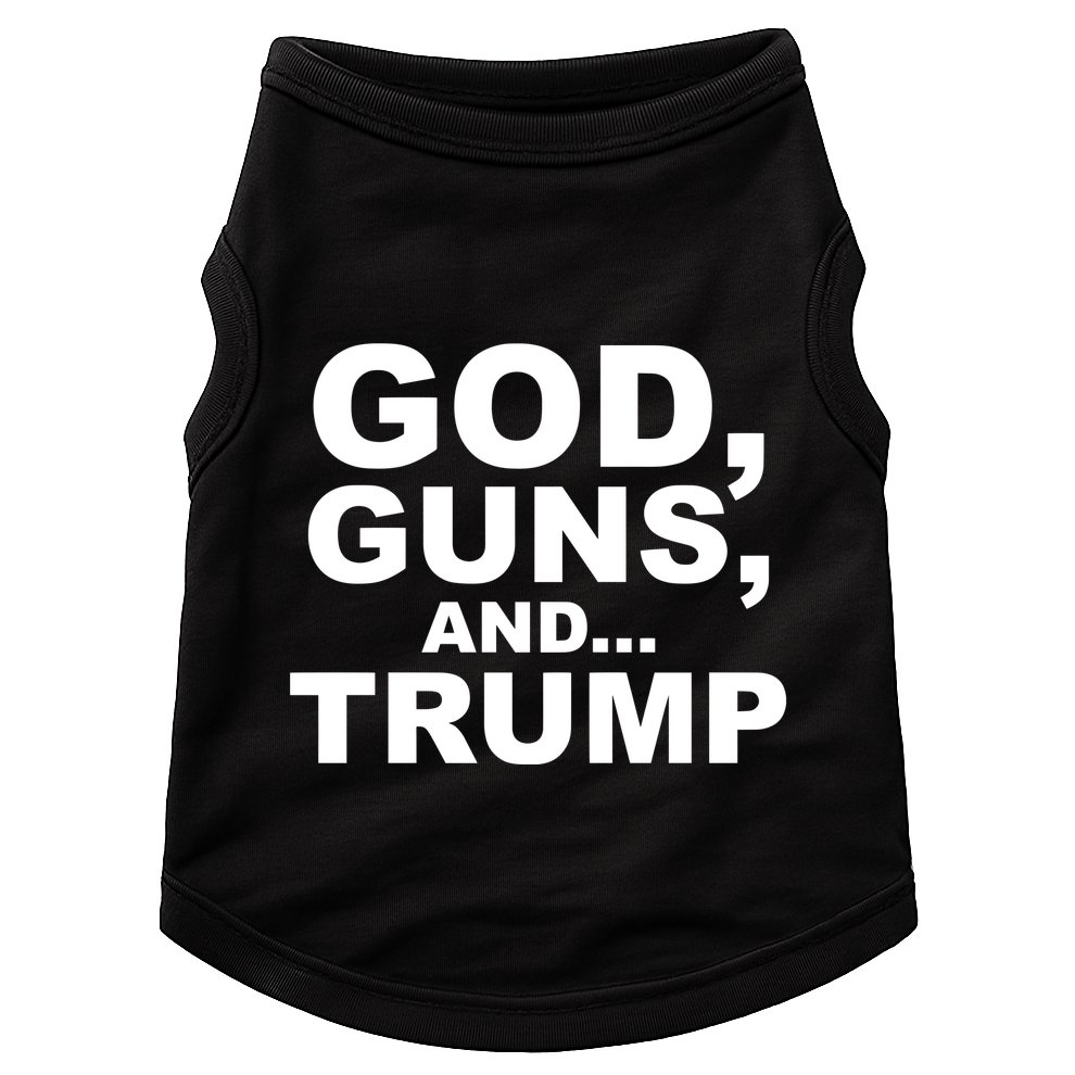 Limited Scott Presler Wearing God Guns And Trump Doggie Tank