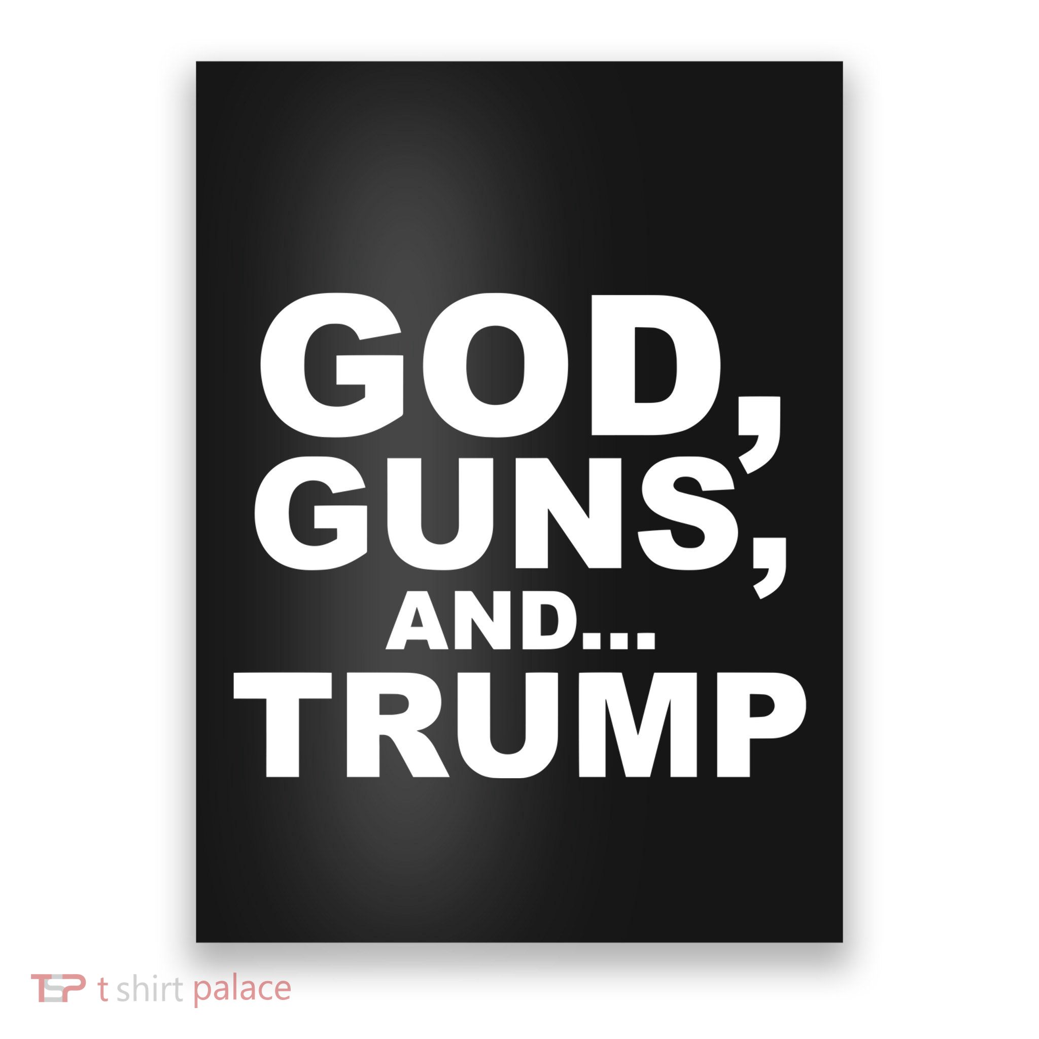 Limited Scott Presler Wearing God Guns And Trump Poster