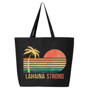 Lahaina Strong Palm Tree And Sunset 25L Jumbo Tote