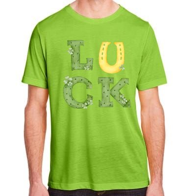 Luck St Patrick's Day Cute Gift Adult ChromaSoft Performance T-Shirt