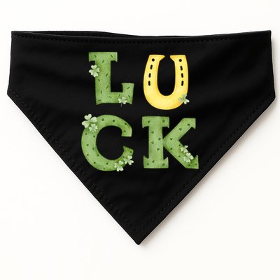 Luck St Patrick's Day Cute Gift USA-Made Doggie Bandana