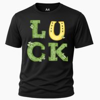 Luck St Patrick's Day Cute Gift Cooling Performance Crew T-Shirt