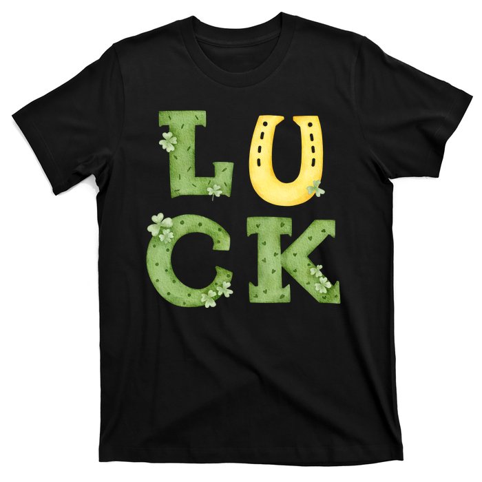 Luck St Patrick's Day Cute Gift T-Shirt