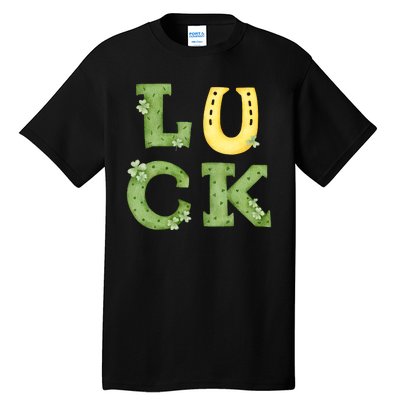 Luck St Patrick's Day Cute Gift Tall T-Shirt