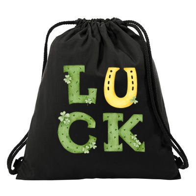 Luck St Patrick's Day Cute Gift Drawstring Bag