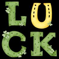 Luck St Patrick's Day Cute Gift 16 in Basic Backpack