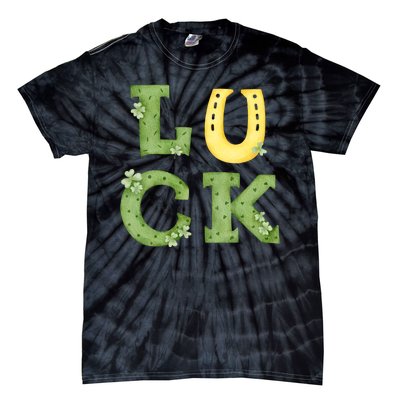 Luck St Patrick's Day Cute Gift Tie-Dye T-Shirt