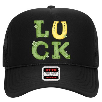 Luck St Patrick's Day Cute Gift Trucker Hat