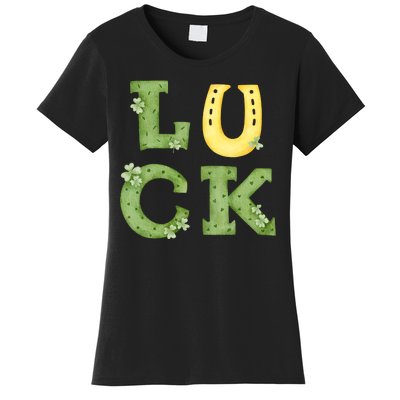 Luck St Patrick's Day Cute Gift Women's T-Shirt